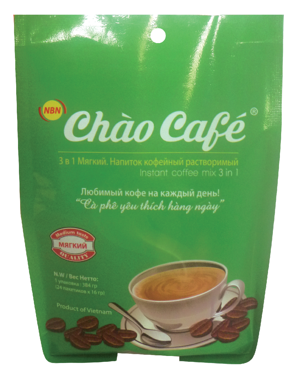 Café 3.1 vị dịu êm (Túi 24 gói x 16g)